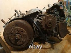 SUZUKI TS250M 1975 ENGINE FOR SPARES OR REPAIR including exhaust & carburettor