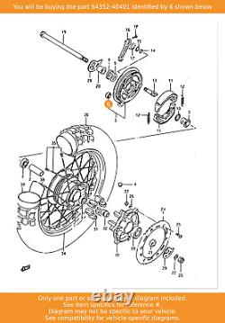 SUZUKI bearing, 64352-40401 OEM