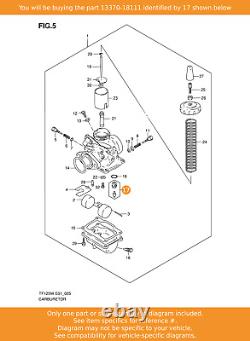 SUZUKI valve Assy, Needle, 13370-18111 OEM