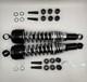 Shock Absorbers Chrome For 1972 Suzuki Ts 250 J (p. E. I Model)