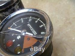 Suzuki 250 TS SAVAGE TS250 Used Speedometer Tachometer Gauges Vintage 1969 SB51