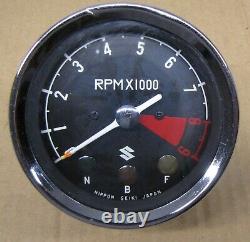 Suzuki 69 Ts250 Tachometer 69 T250/68 T305/69 Tc305/69 T350 Clock