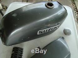 Suzuki Gas Tank Tin Set Ts125 Tc125 J K