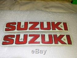 Suzuki T500 T350 T250 TS400 TS250 tank Badges