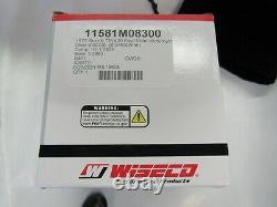 Suzuki TM400 TS400 NEW 2ND over piston and ring set 1971-1977 1.0 Wiseco 83MM