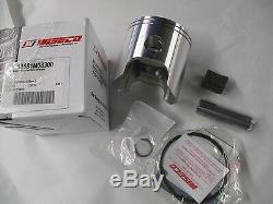Suzuki TM400 TS400 NEW 2nd over piston and ring set 1971-1977 (1.0) Wiseco