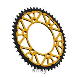 Suzuki TS 125 R 1989-1997 JT Black Gold Rear Sprocket 50 JTX808.50GLD