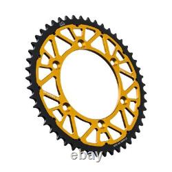 Suzuki TS 200 R 1989-1996 JT Black Gold Rear Sprocket 49 JTX808.49GLD