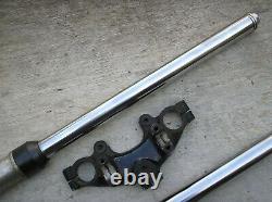 Suzuki TS 250 400 TS250 TS400 34mm front forks USED UNKNOWN UNTESTED
