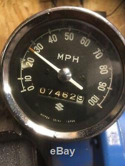 Suzuki TS 250 Savage Speedo instrument/ clock 1969 (Tested)
