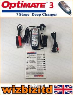 Suzuki TS 250 X 1986 Optimate Acid Gel Battery Charger And Optimiser 12V