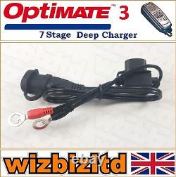 Suzuki TS 250 X 1986 Optimate Acid Gel Battery Charger And Optimiser 12V