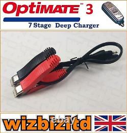 Suzuki TS 250 X 1986 Optimate Acid Gel Battery Charger And Optimiser 12V