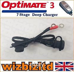 Suzuki TS 250 X 1986 Optimate Acid Gel Battery Charger And Optimiser 12V