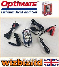 Suzuki TS 250 X 1986 Optimate Battery Charger And Optimiser 12V