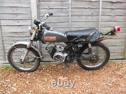 Suzuki TS 50 1971 Main Frame Chassis With V5C & Registration Plate Not AP50