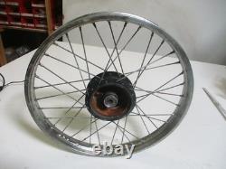 Suzuki TS 50 XK/ER manufactured 79 rim front 1,40x19 inch front wheel DOT 479 wheel front