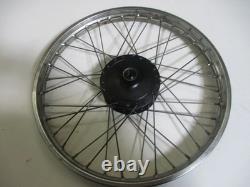 Suzuki TS 50 XK / ER, model year'79, front rim 1.40 x 19 inches, front wheel DO
