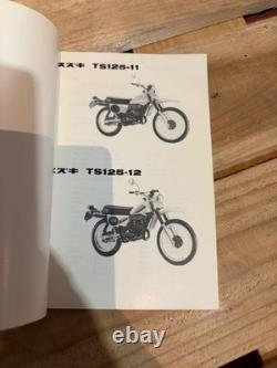 Suzuki TS125-11/12 Parts Catalog Model Japanese Printing