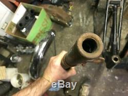Suzuki TS125 Aftermarket Exhaust Pipe Expansion Chamber TS 125 Torque 1972