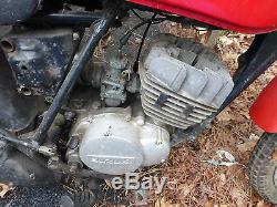 Suzuki TS125 Frame or Engine or Front Forks or Tires or Triple Tree or Exhaust