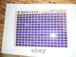 Suzuki TS125 K L M A B MAR 1981 Microfiche Motorcycle Genuine ETK