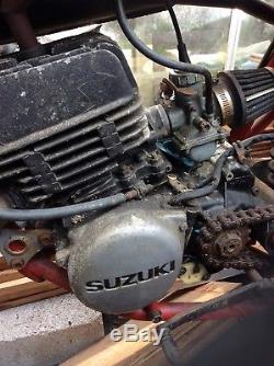 Suzuki TS125 Motorbike 1983