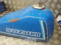 Suzuki TS185 TS 185 1980-1981 Fuel Petrol Gas Tank With Cap & Key