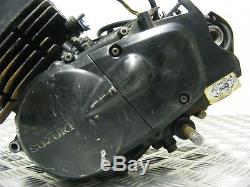 Suzuki TS50 TS50ER TS50X ERKX 1998 Complete Engine Motor 12,765 Miles #160