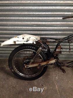Suzuki TS50 X Rolling Chassis For Spares Repair Classic Frame
