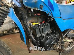Suzuki TS50 X scrambler / moto cross bike for spares or repair parts Dep exhaust