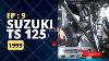 Suzuki Ts 125 Restoration Part 8 Installation Piston Head Cylinder