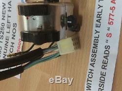 Suzuki Ts125 Tc125 Ts185 Ts250 Handle Switch Pt 57700-25600 S/s 57700-28643 New