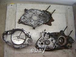Suzuki Ts185k Ts 185k Left And Right Crankcases And Clutch Cover 1973 1974 1975