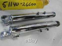 Suzuki Ts50 Left And Right Fork Lower Leg Set 72-1974 51140-26600 51130-26600