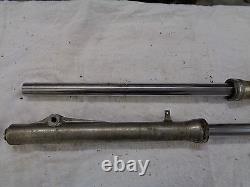 Suzuki Ts50 Ts 50 Early Model Part Front Forks Pair