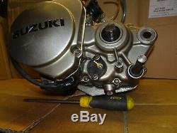 Suzuki ts 125 r tsr engine bottom end rebuilt