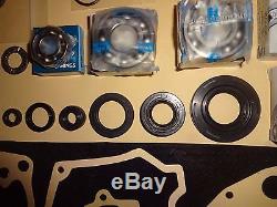 Suzuki ts 125 x tsx engine rebuild gaskets bearings seals o rings