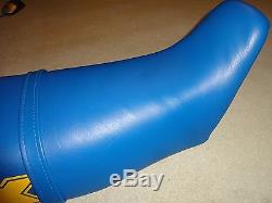 Suzuki ts 250 x tsx seat recovered in blue