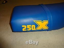 Suzuki ts 250 x tsx seat recovered in blue