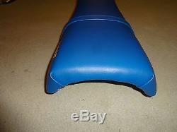 Suzuki ts 250 x tsx seat recovered in blue