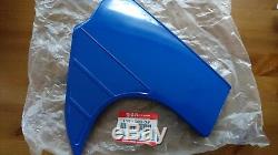 Suzuki ts50x left and right hand tank covers nos blue