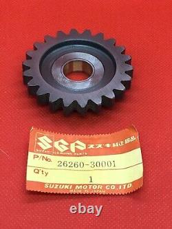 TS250 TM250 RL250 New Genuine SUZUKI Kick Starter 22T Idle Gear 26260-30001