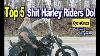 Top 5 Stupid Shit Harley Davidson Riders Do Motovlog