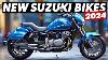 Top 7 New Suzuki Motorcycles For 2024