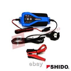 Unibat ULT1B Motorcycle Battery and Charger for Suzuki TS 125R 1990-1996