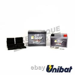 Unibat ULT1B Motorcycle Battery and Charger for Suzuki TS 80X / RH 1984-1988