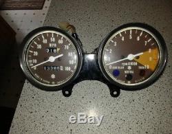 Vintage Suzuki 1971-1977 TC125 TS125 TS185 Speedometer MPH Gauge Tachometer