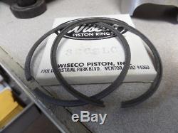 Wiseco 4th O/S Piston with Rings & Clips Suzuki TM400 Cyclone TS400 Apache 299P4