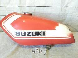 1971 Suzuki Ts 185 Du Réservoir De Carburant. Nettoyer